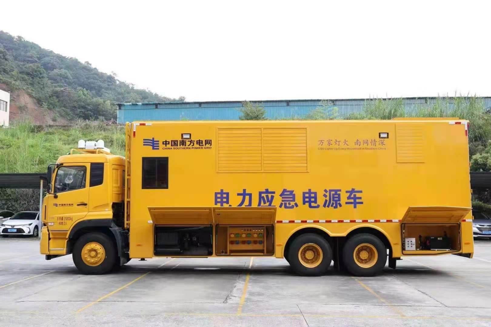 噶尔安康大型柴油发电机发电车UPS电源出租租赁